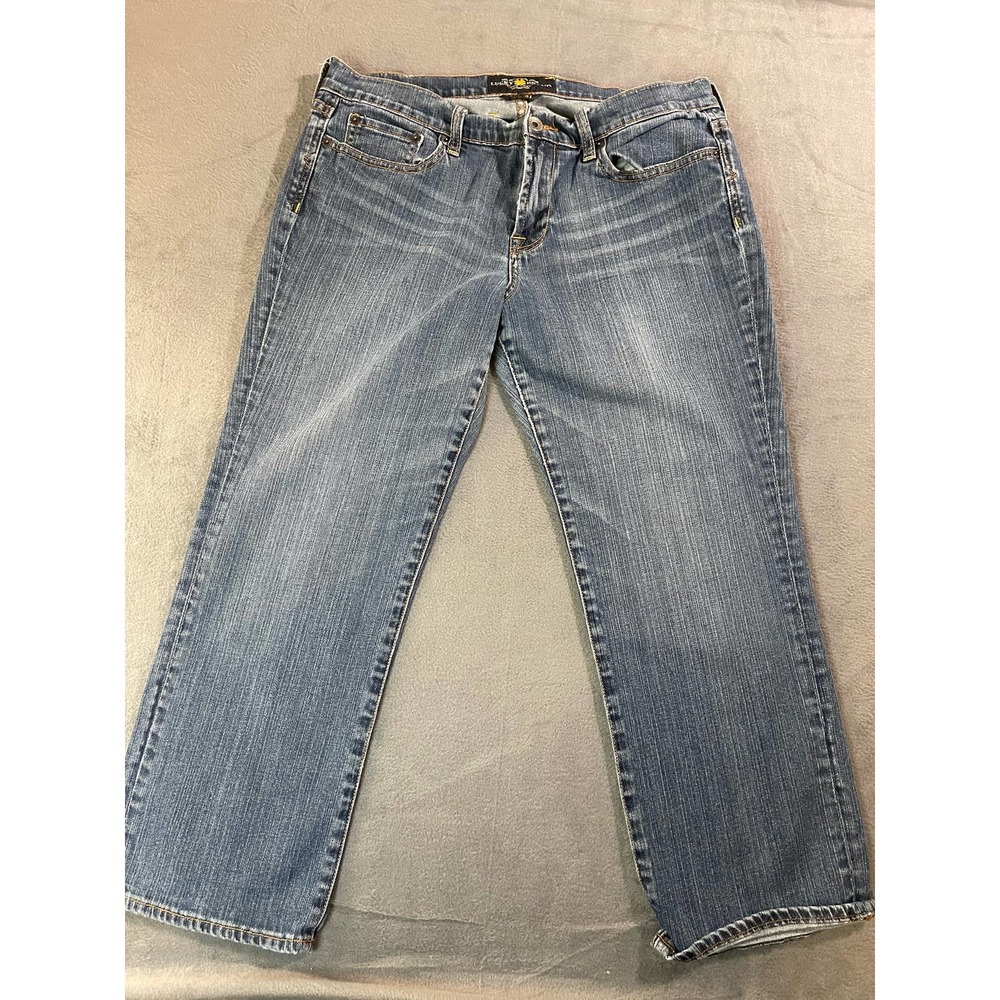 Lucky brand sweet n cropped jeans size 12